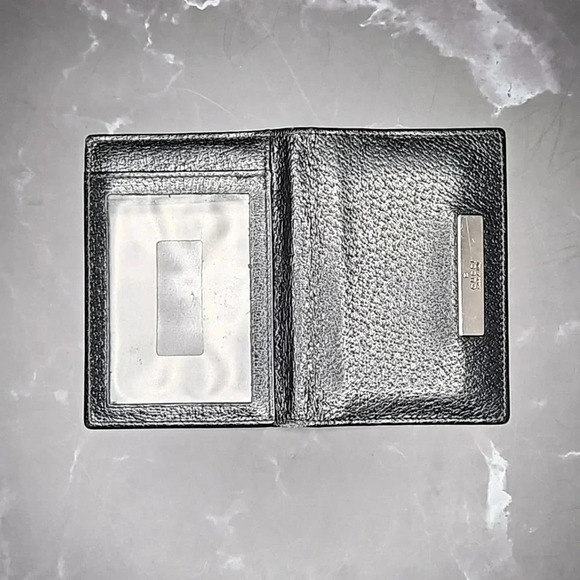 Gucci Black Leather ID Card Holder - Picture 6 of 6
